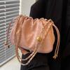 Bolsas Femininas da Moda Deste Ano 2026 Novo Estilo Bolsa Transversal para Mulheres Ins de Alta Qualidade Elegante Versátil Bolsa com Corrente de Ombro para Mulheres