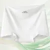 Nuevos Calzoncillos Boxer con Smiley de Letras para Mujer 10A Algodón Antibacteriano Entrepierna Inferior Cintura Media Transpirable Sin Costuras Ropa Interior para Mujer Talla Grande