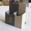 Guía de servicio del conjunto de hotel para habitación de hotel Esta bandeja Caja de pañuelos Soporte de control remoto de cuero Caja de almacenamiento de bolsitas de té