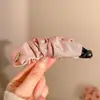 Pinza Metálica Plegada Estilo Francés para Cabello Tipo Plátano para Mujeres con Coletas Altas, Adecuado para Cabello Fino, Pinza Retorcida, Pasador Vertical para Recogidos