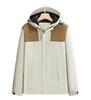 Chaqueta de Invierno Ropa de Trabajo Personalizada con Logo Impreso, Ropa de Trabajo Gruesa Forrada de Polar para Grupo, Chaqueta de Montañismo Bordada Resistente a Tres Elementos para Exteriores