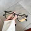 Qianai 2025 Estilo Coreano Nueva Moda Monturas de Gafas de Alta Gama Gafas Retro Cuadradas con Filtro de Luz Azul para Mujeres Venta al por Mayor
