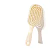 Pente com Almofada de Ar Fofa para Cabelos Longos, Pente com Bolsa de Ar para Alisamento, Pente Massageador para Cabelos Cacheados Feminino de Dormitório Estudantil e Casa, Pente Antiestático