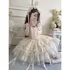 Vestido Sweet Lolita, vestido suspensório JSK estilo balé, brincos de verão, acessórios, outros produtos Jinhua