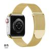 Adecuado para applewatch correa de metal milanesa de doble sección semicírculo magnético correa para Apple watch Nuevo