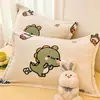 Un par de fundas de almohada de terciopelo de leche engrosadas para otoño e invierno, adecuadas para uso doméstico; fundas de almohada de forro polar de coral, almohadillas para adultos y fundas de almohada (se vende individualmente)