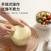 Deshidratador Multifuncional para Uso en Cocina Doméstica, Cesta para Lavar Frutas y Verduras, Secador Manual Giratorio, Centrifugadora para Eliminar Agua