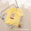 Camiseta de Manga Corta para Niños, Manga Media para Niños, Estilo Coreano para Niñas, Tops para Bebés, Modernos, Tendencia 2026, Ropa de Verano Nueva para Niños