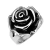Europa y Estados Unidos joyería de comercio exterior popular al por mayor anillo de rosa retro personalizado para mujer anillo simple de moda para el dedo índice