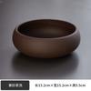 Lavabo de Té de Cerámica Grande Lavabo de Cerámica Negra Doméstico Tazón de Agua Pequeño Lavapinceles Accesorios para Juego de Té Lavabo Extra Grande Lavabo para Taza de Té Utensilios