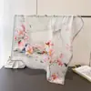 Novo Estilo Lenço Quadrado Estampado Estilo Chinês Seda Sintética, Xale, Lenço de Pescoço, Lenço de Pescoço de Alta Qualidade, Lenço Quadrado Pequeno, Lenço de Cabeça, Lenço de Seda, Lenço para Mulheres
