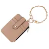 Portacredenciales de trabajo de PU fabricados por el fabricante, porta credenciales de estudiante naranja, porta credenciales de trabajo, porta tarjetas de identificación y carteras para tarjetas