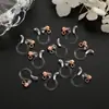 Acessórios para Brincos DIY Clipe de Orelha U-Shaped de Resina Japonês e Coreano Invisível Conversor para Brincos de Argola de Metal Brincos Sem Furo