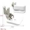Pie Prensatelas Máquina de Coser Plana Todo Acero Juego de Pies Prensatelas Máquina de Coser Industrial Pie Prensatelas para Dobladillo Enrollado Industrial Combinación Venta al por Mayor