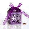 Comercio exterior estilo europeo flor de ventana hueca boda láser caja de dulces reflectante oro brillante vacaciones cartón hueco en stock venta al por mayor