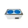Calentador de agua eléctrico de acero inoxidable con pantalla digital, para baño de agua a temperatura constante, de un solo orificio, doble orificio, cuatro orificios y seis orificios.