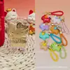 Colgante de oro Puro 999 Hello Kitty, cordón para teléfono con forma de corazón de poni serie Sanrio, regalo promocional de tienda de oro