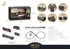Paquete en Inglés Transfronterizo Set de Vías de Tren de Vapor Retro Tren Eléctrico Simulado Juguetes para Niños de Amazon