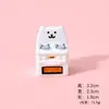 Oso de Dibujos Animados Suministros de Cocina Artificiales Pequeños Accesorios de Resina Casa de Muñecas para Niños Decoración DIY Pequeños Adornos de Escritorio