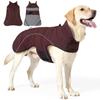 Roupas Novas para Pets, Roupas de Cachorro Quentes de Camada Dupla Espessadas para o Inverno, À Prova de Vento e Impermeáveis, Podem Ser Usadas com Guia, Jaqueta Grande para Cachorro em Estoque