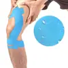 Adesivo pré-cortado grande em forma de joelho para músculo, bandagem elástica de suporte fixo para maratona, adesivo de efeito interno para músculo antifricção