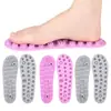 Plantillas para masaje de pies para fitness y ejercicio con partículas duras para aliviar la fascia, imanes incorporados y plantillas con placa de acupresión