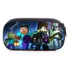 Dropshipping Minecraft Legends Compartimento para Estudiante Estuche Caja de Papelería Minecraft Caja de Bolsa de Cosméticos