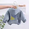 Nueva Chaqueta de Polar con Capucha para Niñas de Primavera y Otoño Ropa Casual Estilo Western para Niños Ropa de Béisbol para Bebés Moda de Primavera