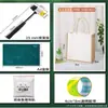 Materiales de Impresión con Piedra de Alumbre, Frotado y Teñido con Plantas, Herramientas de Primavera, Actividades Divertidas, Cultura/Set, Bolsa de Lienzo Manualidades para Niños