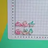 Lantejoulas Transparentes de Cristal Série Oceano Estrela do Mar Tiktok DIY Acessórios de Resina Enfeites de Desenho Animado Grampo de Cabelo Artesanal Patches