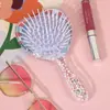 Peine de Cojín de Aire Transparente, Peine Masajeador de Bolsa de Aire, Peine para el Cabello con Forma de Corazón, Peine Esponjoso de Estrella, Alta Apariencia, Personalizable