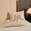 Toalha de Travesseiro 100% Algodão Puro Pacote Duplo Anti-Óleo para a Cabeça, Adequada para Todas as Estações, Toalha de Travesseiro Jacquard de Alta Qualidade, Produto Genuíno