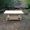 Nueva Silla Círculo de Madera Maciza Estilo Chino Silla Sombrero Oficial Silla Taishi Silla de Comedor Silla Luna Creciente para el Hogar Silla de Palacio