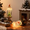 Decoraciones Navideñas Nuevas Transfronterizas, Luces de Velas, Luces de Copos de Nieve, Luces de Bola de Cristal Navideña, Regalos Creativos de Navidad