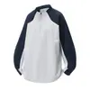 Izexx Etiqueta Morada - Serie de Viajes Urbanos Ropa Deportiva para Exteriores Camiseta de Manga Larga de Secado Rápido para Hombre, Holgada y Versátil para Primavera y Otoño