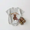 Roupas Infantis Estilo Coreano para Bebês e Crianças Pequenas, Homens e Mulheres, Novidades de Verão, Roupões Fofos com Desenhos de Animais, Bolsas Finas para Bebê, Macacões