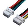 Línea de conexión de terminales de doble fila PHD2.0 mm, cable electrónico de cabezal simple y doble de 2 x 2P y 2 x 12p, procesamiento de arnés de cables de 26 AWG