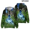 2024 Cross-Border Newastro Bot Universo Robô 3D Digital Casual Adulto Crianças Roupa Cos Moletom com Capuz