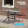 Mesa y silla plegables Youlan para exteriores, para patio, ocio, hogar, jardín, té con leche, cafetería, mesa y silla para balcón