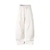 Pantalones Rectos Retro Americanos Yidao Vintage 2026 Otoño Nuevos para Hombre, Corte Holgado con Efecto Plisado, Cordón, Pantalones Casuales Versátiles