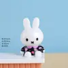 Adornos de Escena en Miniatura, Adornos Lindos de Conejo en Coche, Regalos Decorativos, Adornos Pequeños Creativos de Escritorio Venta al por Mayor