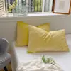 2025Funda de Almohada de TerciopeloFunda de Almohada de Terciopelo Artículo Individual Funda de Almohada Color Sólido Cálida y Suave Artículo Individual Funda de Almohada
