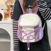 Mochila Pequena Nicho Dopamina Feminina Estudante Universitária Viagem Ciclismo Compras Mini Mochila Leve Casual Mochila de Montanhismo