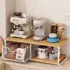 Suporte de Copo à Prova de Poeira para Casa Rack de Armazenamento para Cafeteira de Mesa Rack de Armazenamento para Balcão de Bar Rack de Armazenamento para Copos de Água Gaveta Rack para Copos de Café Copos de Chá