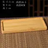 Posavasos de bambú vintage redondo para macetas, rectangular, creativo, con forma de corazón, para desayuno, café, aislamiento, logotipo grabado