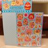 JJ-NA pegatinas láser para cuenta de mano, pegatinas lindas de tarjeta goo, pegatinas de material para cuenta de mano de tarjeta goo, pegatinas decorativas DIY al por mayor
