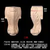 Patas de Muebles de Madera Maciza Patas de Gabinete Estilo Europeo Patas de Flor de Rosa Patas de Mesa Talladas en Madera Patas de Mueble de TV Patas de Gabinete de Baño Talladas Patas de Madera