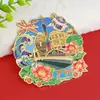Imán de Nevera Metálico Cintura Delgada de Guangzhou Estilo Chino Atracciones Turísticas de Guangzhou Museo Souvenirs Culturales y Creativos Personalizable