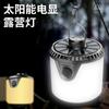 Lámpara Solar para Camping Exterior Multifuncional Impermeable Camping Ambiente de Trabajo Puesto Mercado Nocturno Emergencia Carga Foco Lámpara