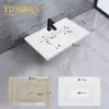 MEIKA 70CM Resistente de Alta Qualidade Lavatório de Gabinete Branco Brilhante Pia de Banheiro Para Pedidos de Grandes Projetos S7047